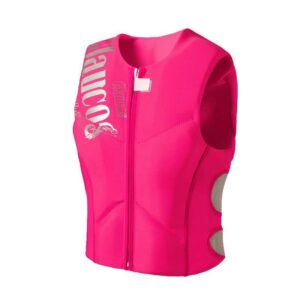 Pink life jacket