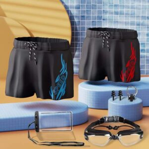 Mens professional quick dry swim trunks