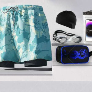 Mens 6 piece swimming seta